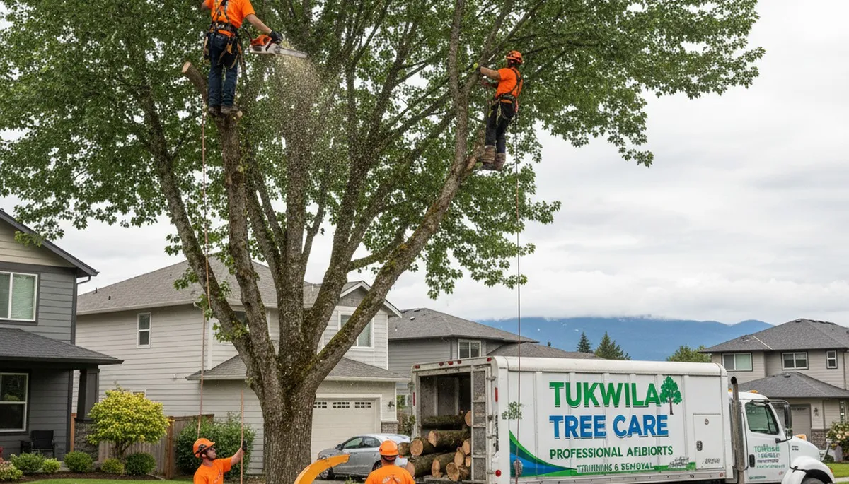 Professional tree removal service in Seattle WA by certified arborists